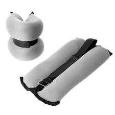 Ankle/Wrist Weights, 1 lbs Pair - Gray
