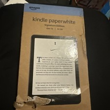 Amazon Kindle Paperwhite Signature Edition 12th Gen 32GB Metallic Raspberry