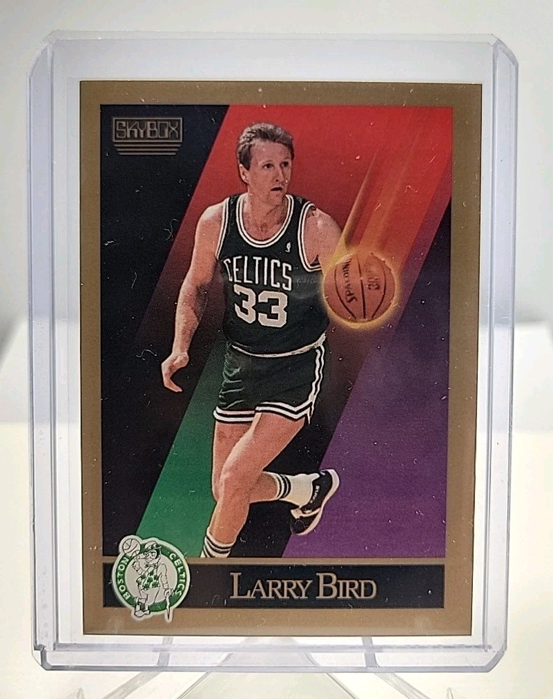1990-91 Skybox - Larry Bird #14 Boston Celtics HOF NBA Basketball