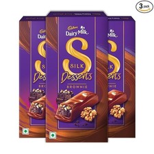 Cadbury Dairy Milk Silk Desserts Brownie Milk...