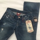 New Women’s Lucky Brand Lil Maggie Stretch Bootcut Blue Jeans size 0 25 Reg NWT — photo 9