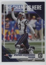 2019 Panini Donruss Optic The Champ is Here Stephen Gostkowski #CH-7 uk2