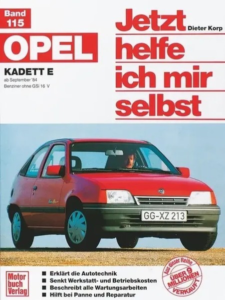 Opel Kadett E (Ab September '84) Dieter Korp Taschenbuch 270 S. Deutsch 2013-image