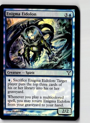 Enigma Eidolon 24 Foil Common Dissension Magic: The Gathering Lightly Played
