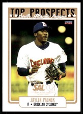 2022 Jaylen Palmer Choice Minor League Rookie Card  SAL Top Prospects #11
