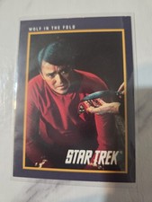 1991 Impel Star Trek 25th Anniversary WOLF IN THE FOLD #69 TNG