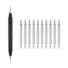 10pcs Quick Release Spring Bar 16mm Width 1.5mm Watch Pins with Removal Tool