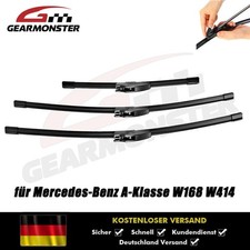 Scheibenwischer Komplett Vorne + Hinten Set Für Mercedes Benz A Klasse W414 W168