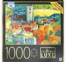 Puzzle Big Ben (Milton Bradley); Una vista dal castello di Corfe Dorset; 1000 pezzi
