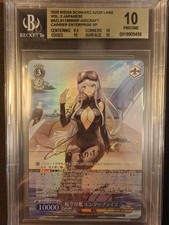 Weiss Schwarz Azur Lane Vol. 2 Japanese Enterprise SP BGS 10
