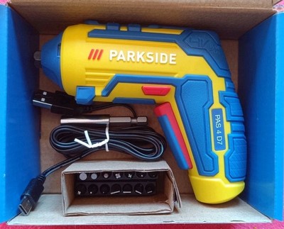 PARKSIDE SCHRAUBENDREHER LIDL PAS 4 D7 COLLECTION 4V Akkuschrauber Limited Ed