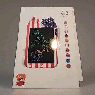 Magic drawing LCD pad 8.8''LCD E-Writing Tablet Ultra Thin Erasable Paperless,Fun