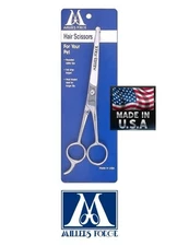 MILLERS FORGE BLUNT/SAFETY TIP STRAIGHT SHEARS Scissor 7.25"Pet Dog Cat Grooming