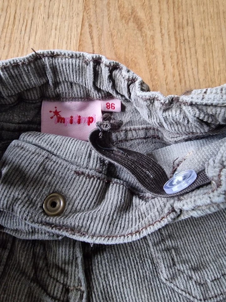 Impidimpi Cord Hose Lang 86 braun Mädchen Junge  - Bild 3 von 3