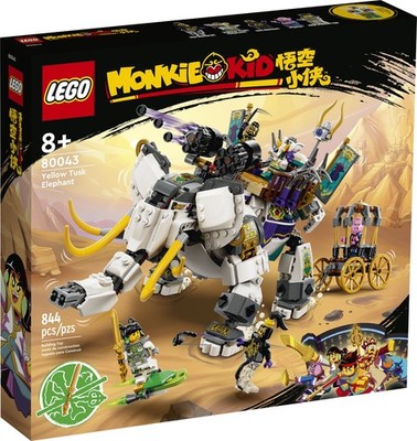 LEGO  Monkie Kid 80043 Yellow Tusk Elephant - NEU & OVP -