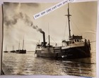 1872 A.A. TURNER GREAT LAKES LUMBER STEAM SHIP BARGE BUILT TRENTON MI. 2 PHOTOS — photo 1