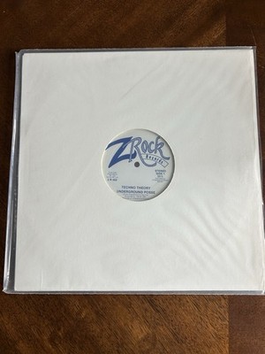 UNDERGROUND POSSE TECHNO THEORY 12'' RAP OLDSCHOOL PRIVATE PRESS Z ROCK