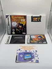 Boulder Dash EX Nintendo Game Boy Advance CIB Complete KEMCO Authentic