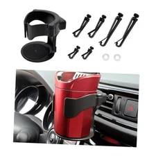 Car Cup Holder for Air Vent, Adjustable Horizontal A/C Vent Cup Holder Stand 