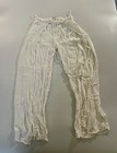 Women’s Olivaceous White Waist Tie Lounging Pants Size Small — photo 1