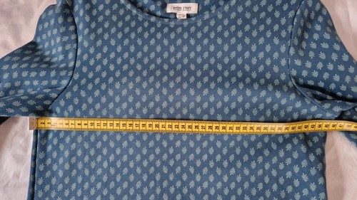 White stuff Tunic Dress 12 Teal Pockets Cotton - Picture 5 of 8