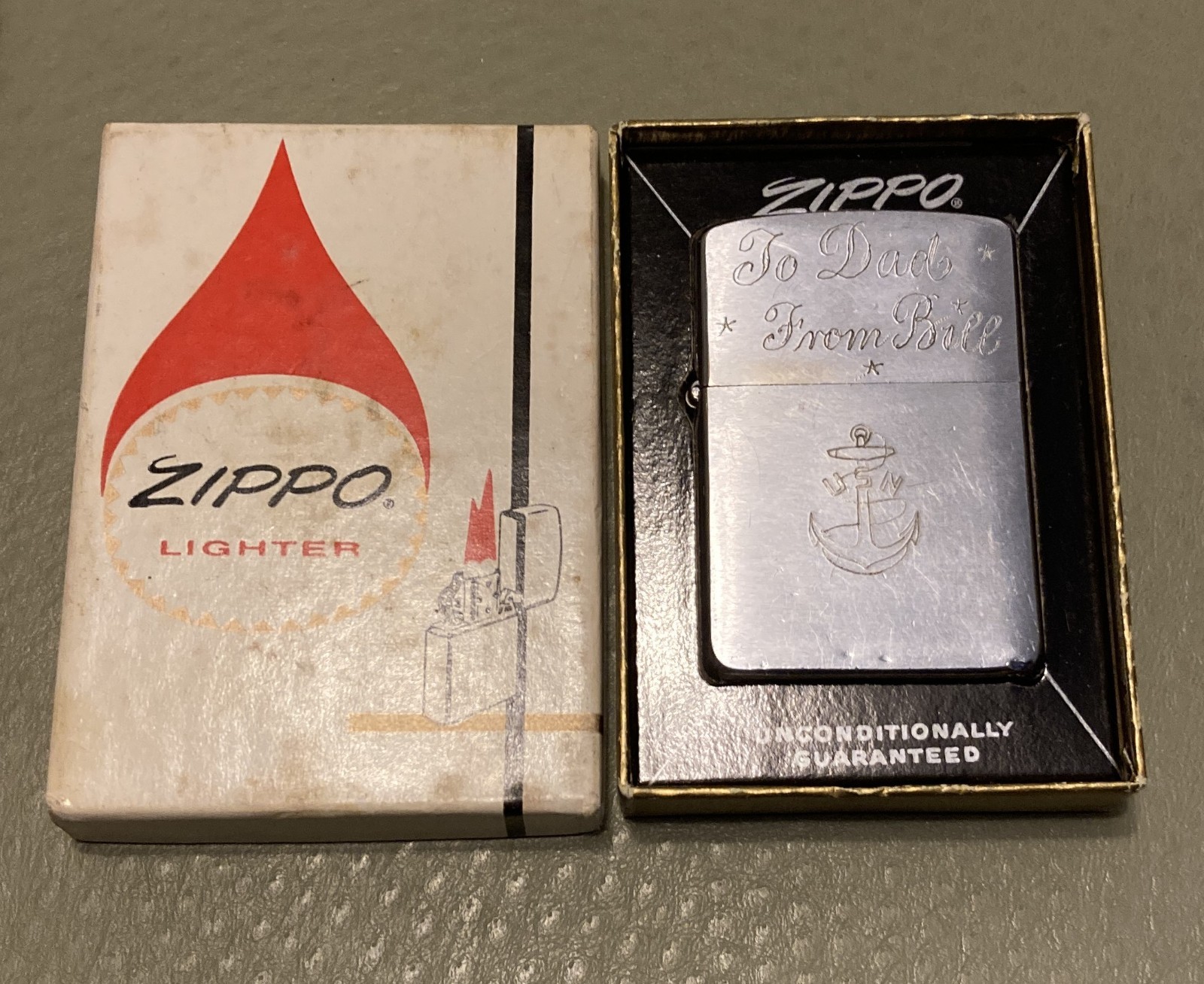 Personalized Used In Box Usn