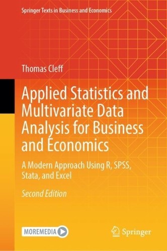 Applied Statistics and Multivariate Data Analysis for Busines... - 9783031780691