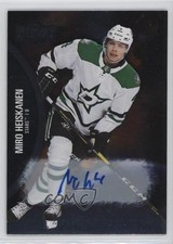 2021-22 Skybox Metal Universe Silver Auto Miro Heiskanen #3 Auto s0w