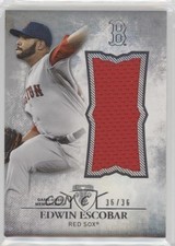 2015 Topps Triple Threads Unity Single Jumbo Relics 36/36 Edwin Escobar 0qo1