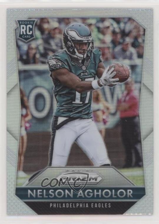 2015 Panini Prizm Rookies Silver Prizm Nelson Agholor (Base) #272 0c5s
