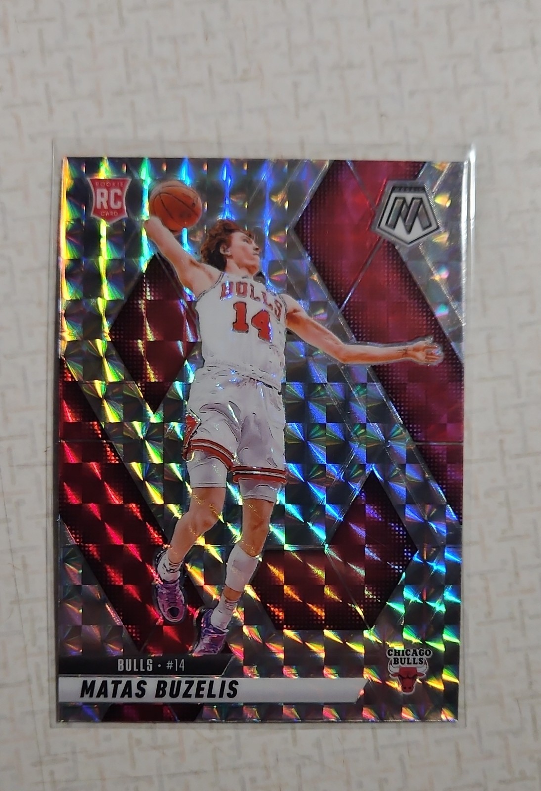 2024-25 Panini Mosaic - Rookies Matas Buzelis #223 Mosaic Prizm (RC)