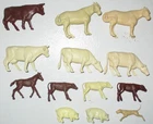 Marx 1950s-1960s Second Series Farm Animals Lot Two