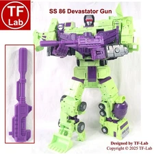 Gun Upgrade Kit: Transformers Studio Series SS 86 Devastator TF-Lab