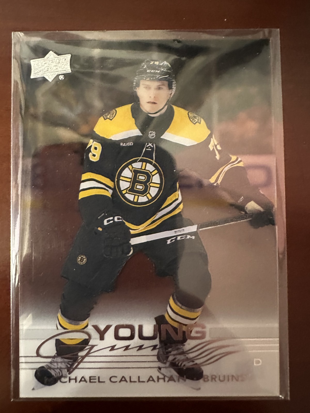 2025-26 Upper Deck Series 1 - Michael Callahan Young Guns Rookie #222 Clear Cut