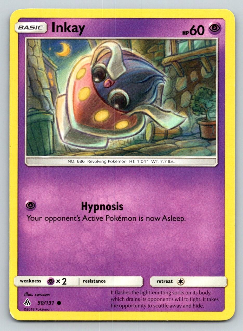 INKAY 50/131 C FORBIDDEN LIGHT POKEMON MP SOWSOW