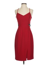 Jessica Simpson Women Red Cocktail Dress S