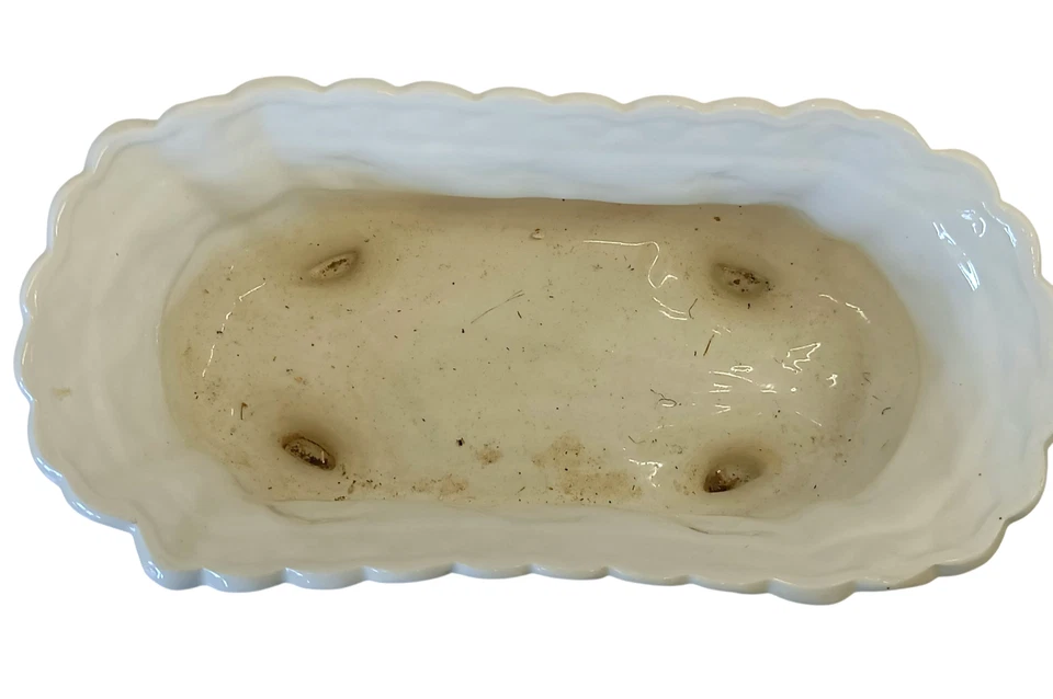 Vintage Keramik Pflanzentopf mit Rosen Blumenschale Deko Übertopf Pflanzgefäß - Bild 3 von 4