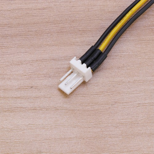 3pcs 4-Pin to 3-Pin PC Computer Case Fan Splitter Extension Cord Power - Afbeelding 2 van 11