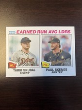 Topps Heritage 1976 Player Icons Tarik Skubal #7 Detroit Tigers 2026