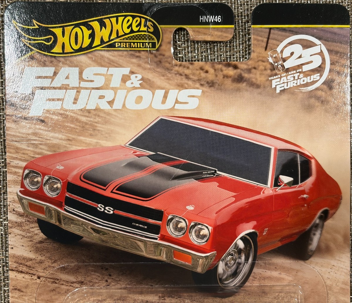 2026 Hot Wheels Fast & Furious 25th Anniversary 1970 Chevrolet