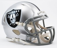 Las Vegas Raiders American Football NFL Speed Mini Helm Riddell