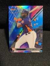 Yordan Alvarez Purple Refractor /250 #95 Astros Topps Finest 2021