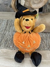 NWT Disney Winnie The Pooh Halloween Vintage Plush Toy Smoke Free Collector Home