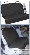 Dog Seat Cover Quickcover Seat Protector Backseat Rear Backseat Bench, Standard