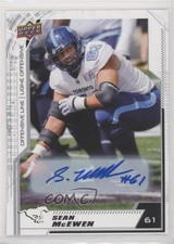 2020 Upper Deck CFL Auto Sean McEwen #174 Auto 0q1p