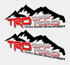 Trd Off Road Decals Stickers Bed Replacement Oem Sport 4x4 Mountain Trdormtnv48