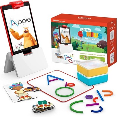 Osmo - Little Genius Starter Kit für Fire Tablets - 4 pädagogische Lernspiele