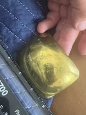 Brass Militia Belt Buckle Antique Military Academy WWI older (H2025H)