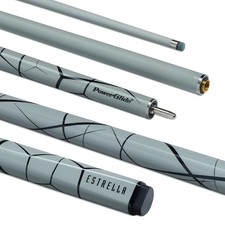 Powerglide Snooker Cue Fibre Glass 57in 2 Piece 10Mm 18oz