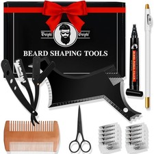 Beard Shaper for Men Beard Shaping Tools Gifts for Men Beard Template Guide,...